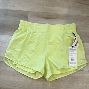 Mondetta Neon Yellow Athletic Shorts